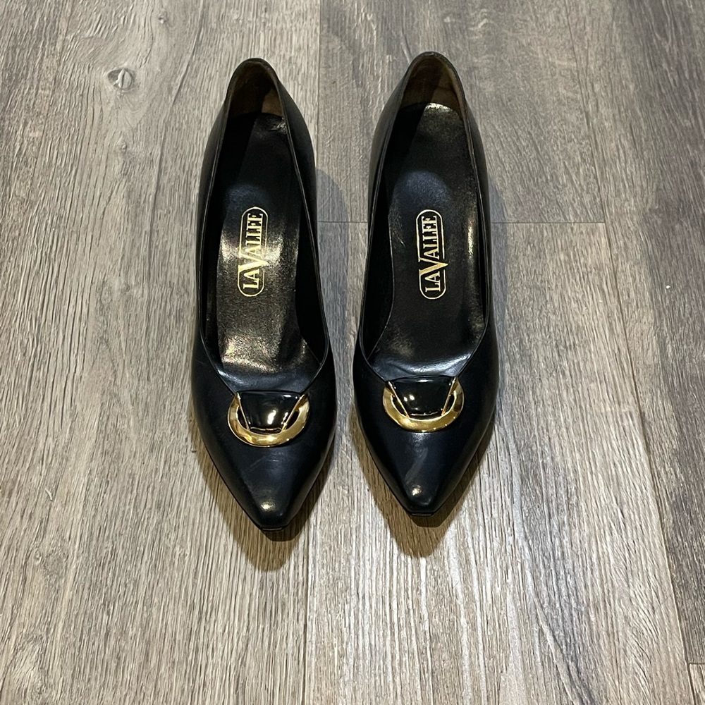 Black and Gold Women's Shoes